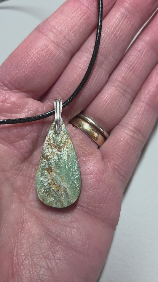 Aventurine Druzy Pendant