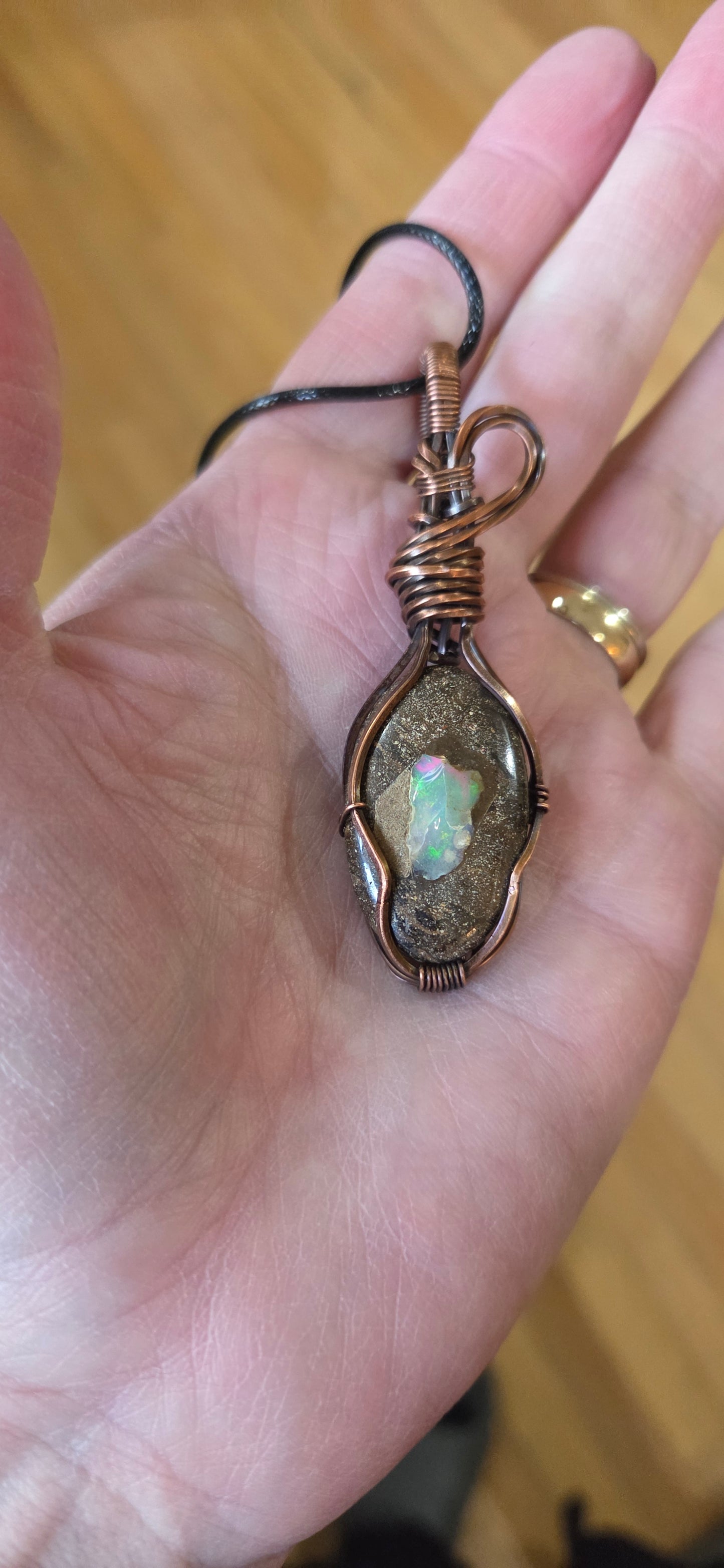 Boulder Opal Pendant